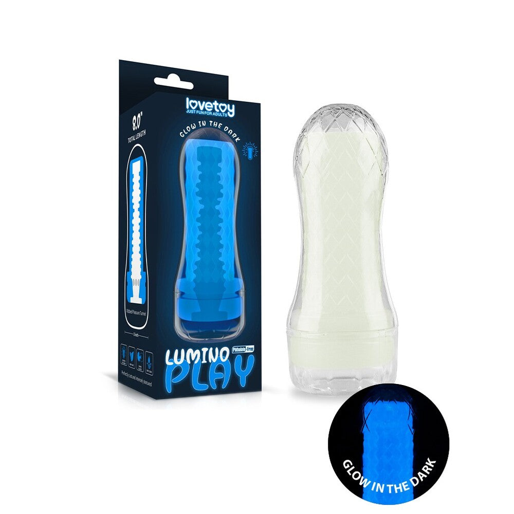 Lovetoy Glow In The Dark Lumino Play Masturbator 2 – product image for adult pleasure and intimacy
