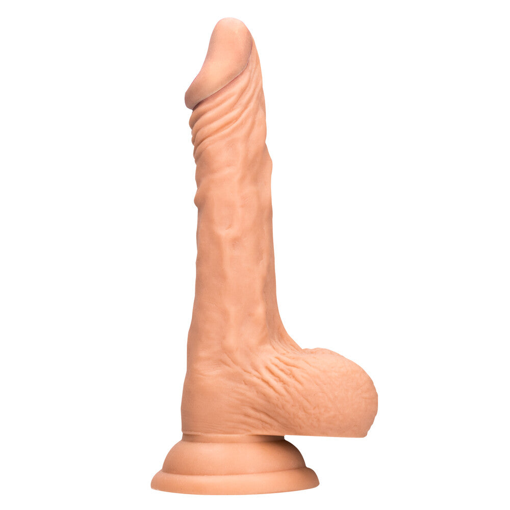 RealRock 10 Inch Dong With Testicles Flesh – product image for adult pleasure and intimacy