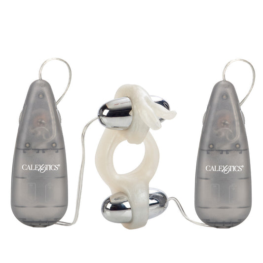 Rocking Rabbit Duo Vibrating Cock Ring