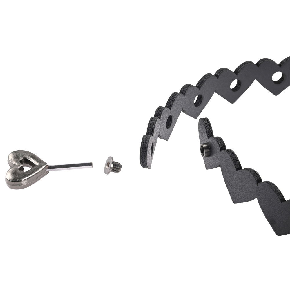 Sportsheets Sex and Mischief Heart Day Collar – Explore Enhanced Intimacy | Discreet UK Shipping